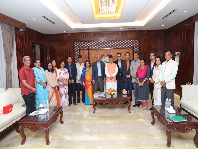 Nepali Congress Delegation Discusses Aviation Safety with Prime Minister KP Sharma Oli