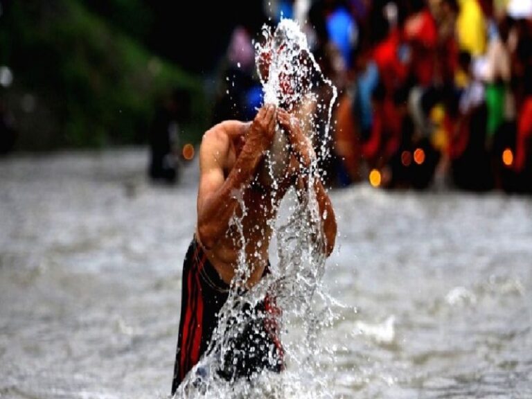 Kolmati Ghat Snan Observed Yesterday, A Sacred Ritual in Kathmandu