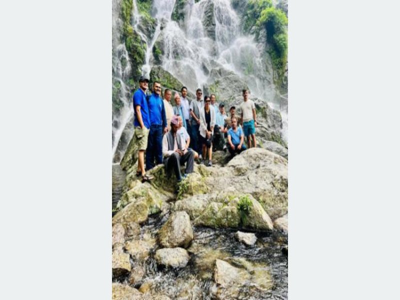 Tindhare Waterfall in Roshi Gains Popularity as Tourism Infrastructure Expands