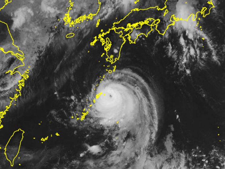 Typhoon and Heavy Rain in Japan Leave Four Family Members Missing