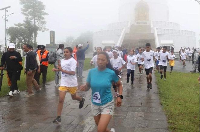 Gorkha’s Niroj Bhatta Wins Mountain Race in Pokhara on World Tourism Day