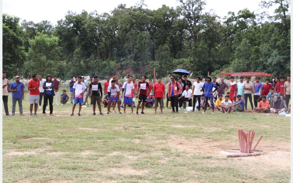 Tharu Community Revives Traditional Bhodi Game in Bardaghat Susta Purva