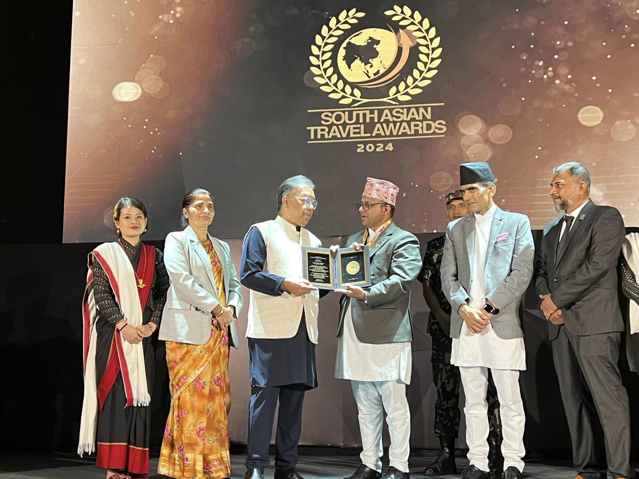 Minister Pandey Highlights Tourism’s Role in Cultural Exchange at South Asian Travel Awards