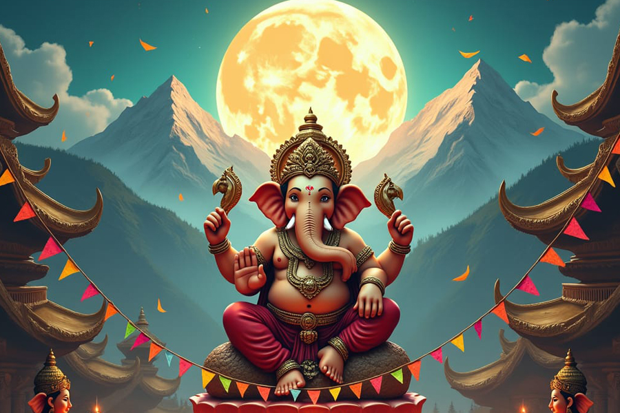 Three-Day Ganesh Festival Organized by Shree Ganesh Youth Committee Concludes Today