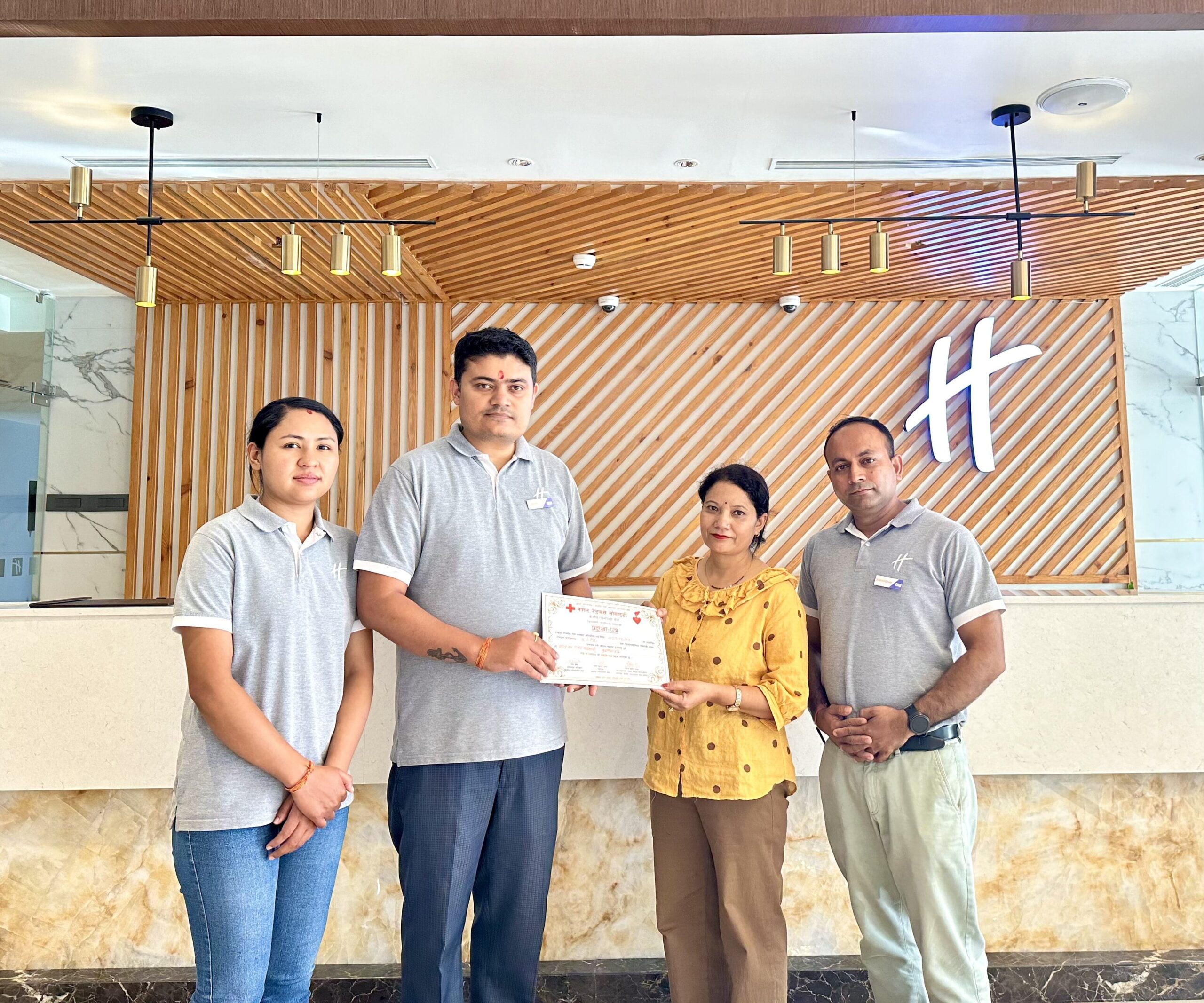 Holiday Inn Resort Kathmandu Budhanilkantha Organizes Successful Blood Donation Camp in Partnership with Nepal Red Cross Society