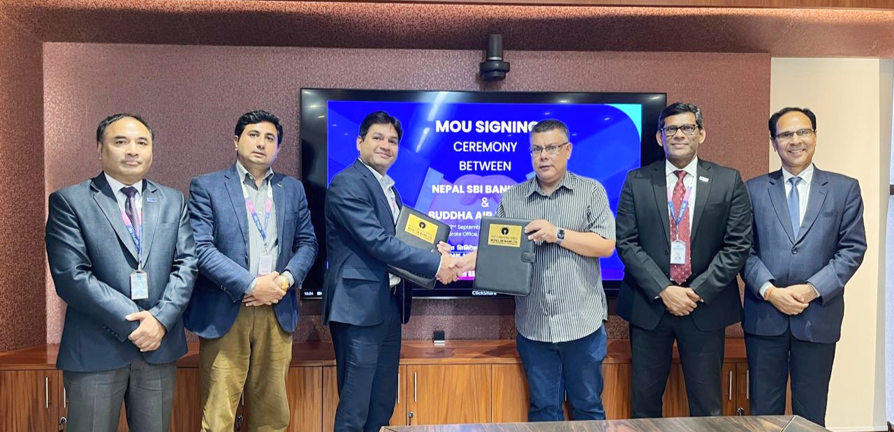 Nepal SBI Bank Ltd. Partners with Buddha Air Pvt. Ltd. to Offer Discounted Air Tickets