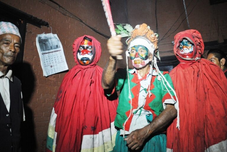 Mupatra Jatra Begins in Bhaktapur as Part of Indra Jatra Celebrations