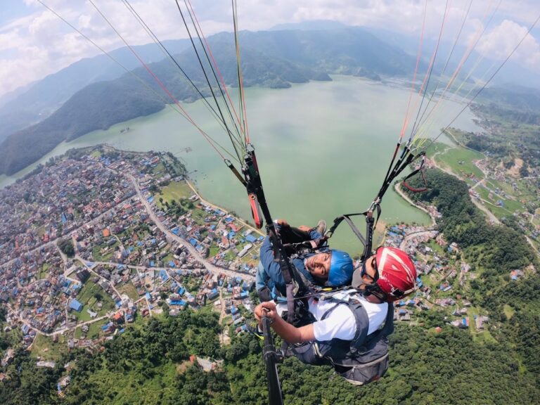 Soaring Again: Paragliding in Pokhara Takes Flight Amid Long Holidays