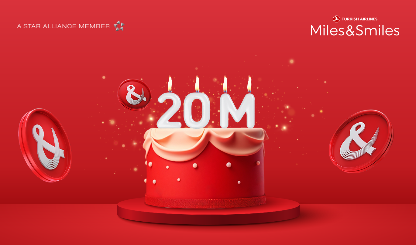 Turkish Airlines Celebrates Milestone with 20 Millionth Member of Miles&Smiles Loyalty Program