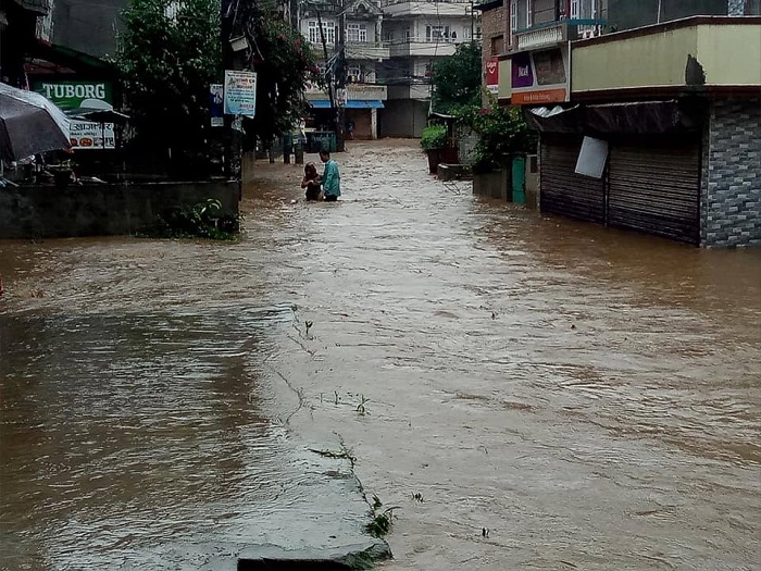 Flooding Disrupts Madi-Thori Road, Affecting Tourism in Chitwan