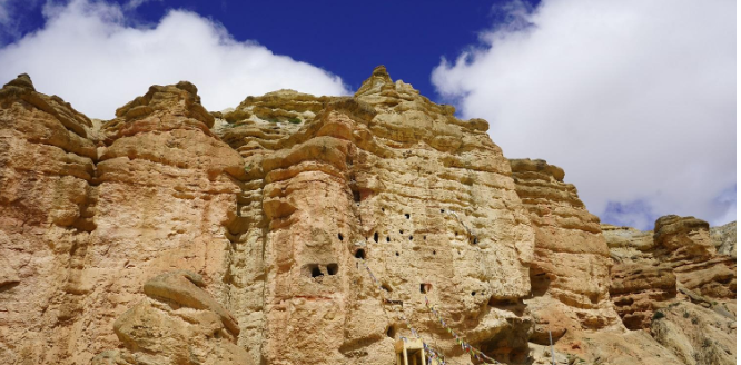 Jhong Cave: A Hidden Gem in Mustang, Attracting Tourists with Its Ancient Mystique