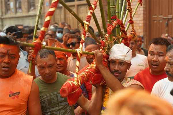 Centuries-Old Tongue-Piercing Tradition to Mark Yenya Punhi Festival in Madhyapur Thimi
