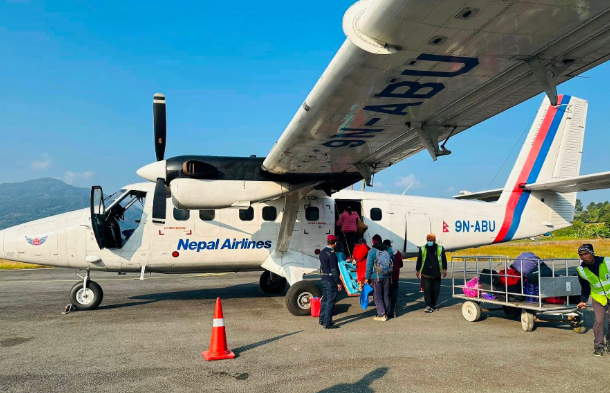 Limited Flights Despite Blacktopping of Bhojpur Airport and Road