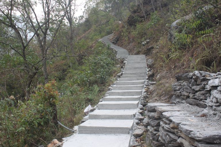 Narchyang Waterfall Trail Stalled Due to Budget Constraints