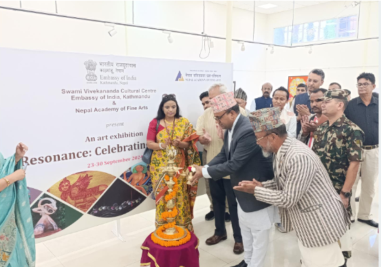 Art Exhibition Showcasing Nepal-India Cultural Heritage Begins in Kathmandu