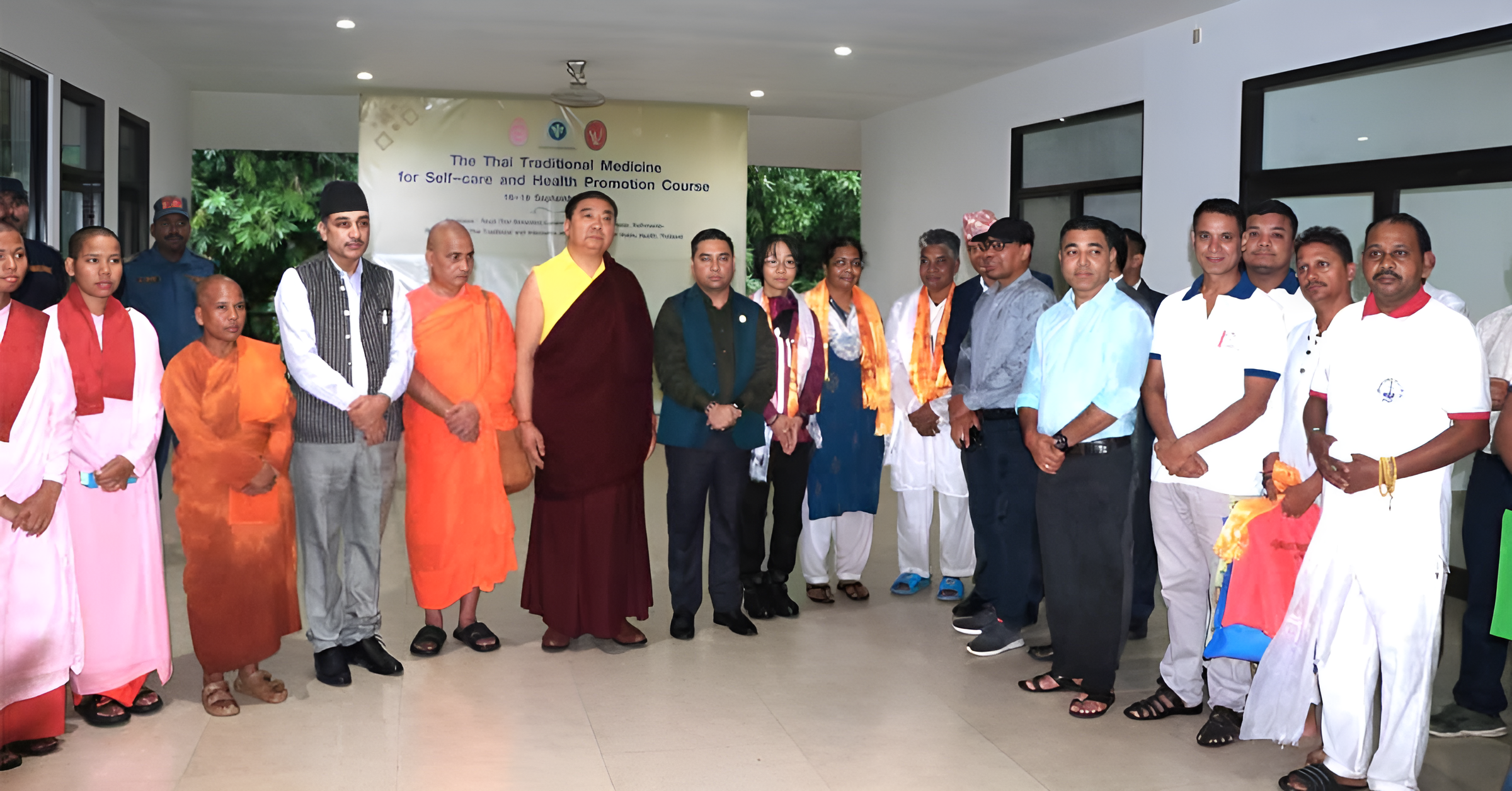 Lumbini Welcomes Tourists on World Tourism Day with Cultural Ceremony