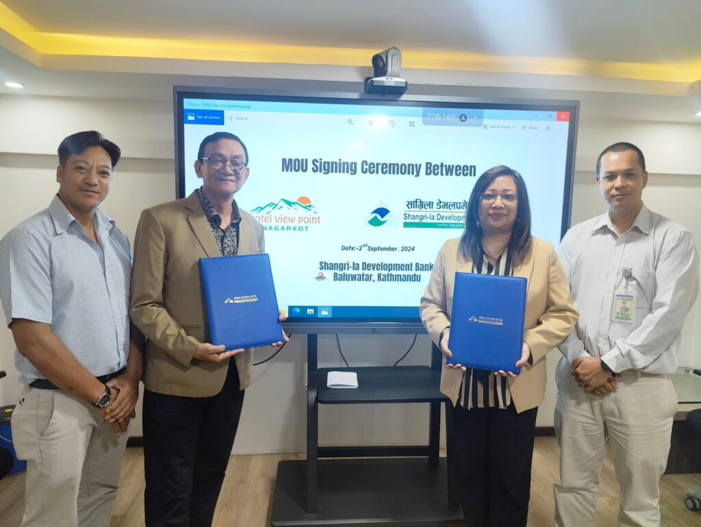 Shangrila Development Bank Partners with Hotel View Point Beach for Exclusive Discounts