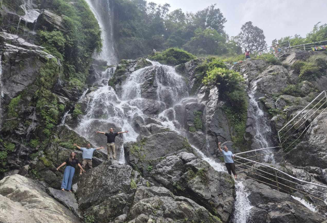 Roshi Gaupalika’s Teen Dhare Waterfall Emerging as a Major Tourist Attraction