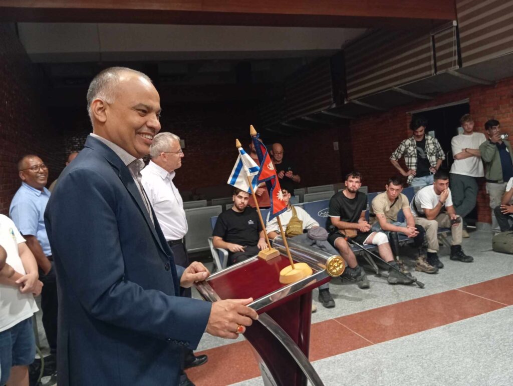 Israeli Tourists, Including Differently-Abled, Receive Warm Welcome at Tribhuvan International Airport