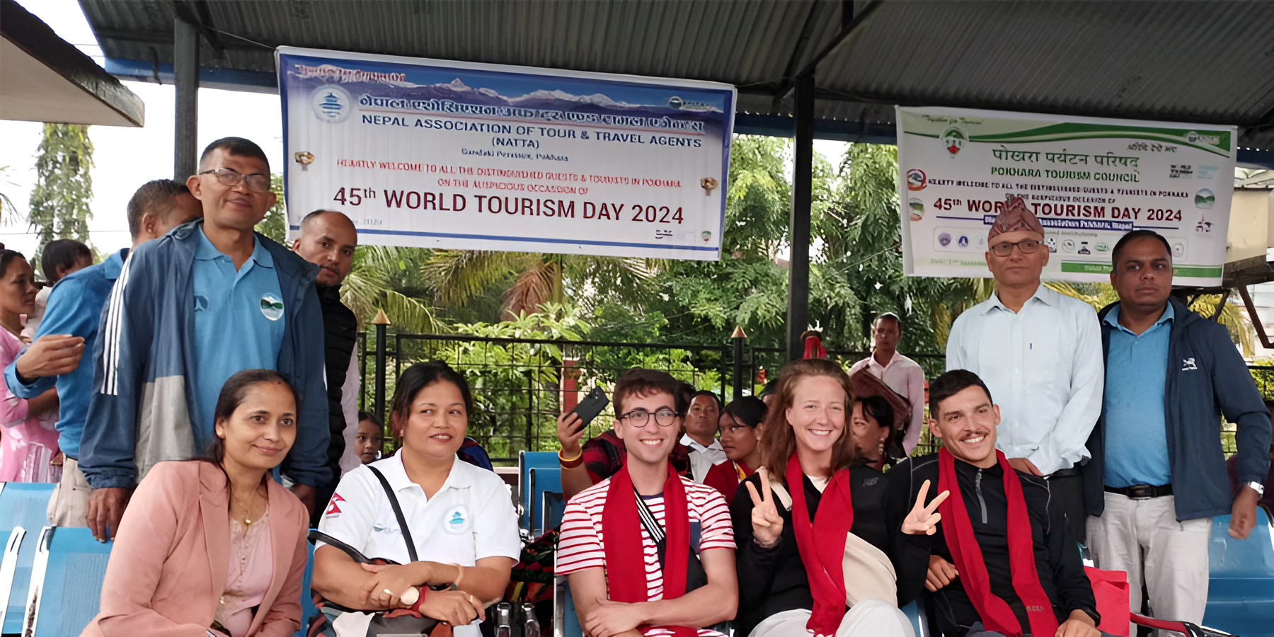 Special Welcome for Tourists in Pokhara on World Tourism Day