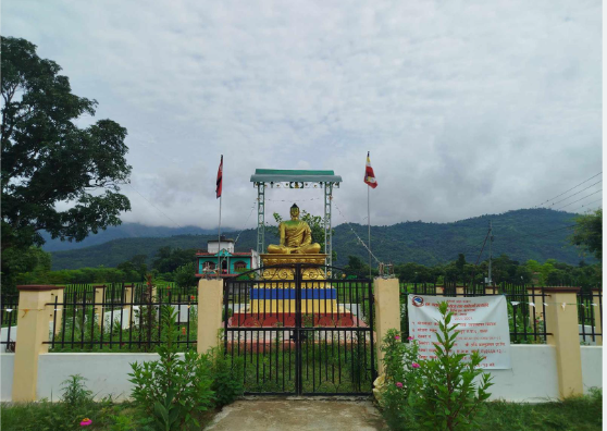 Tismure Chaur Transformed into Buddha Park: A New Tourist Attraction in Rampur
