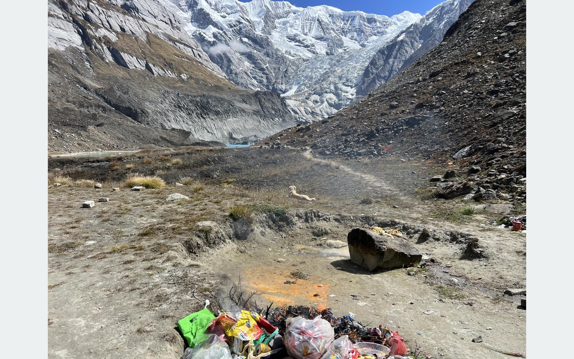Clean-Up Drive Conducted at Maurice Herzog Trail and Annapurna Base Camp