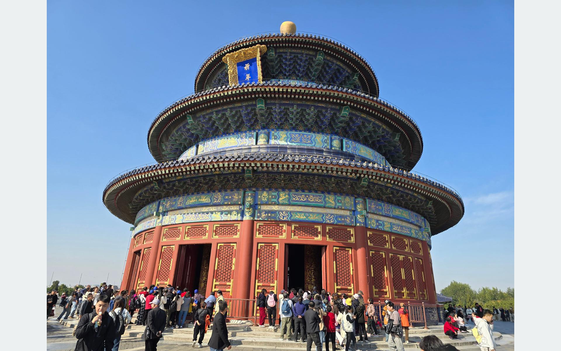 Temple of Heaven in Beijing: A Historic UNESCO World Heritage Site Attracting Thousands of Tourists