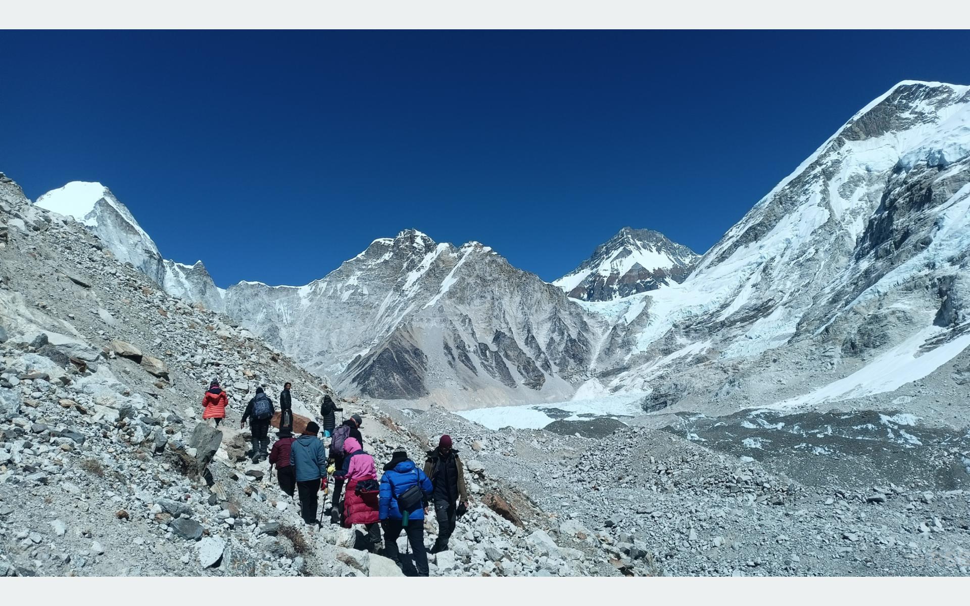 Record Surge: Nearly 9,000 Tourists Flock to Everest in Just One Month!