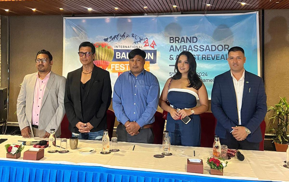 Rajesh Hamal and Priyanka Karki Appointed Goodwill Ambassadors for Nepal’s First International Balloon Festival