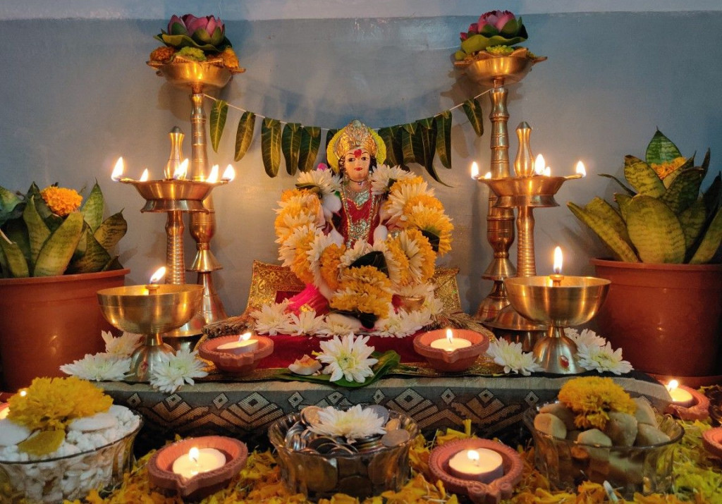 Nation Celebrates Laxmi Puja, Invoking Prosperity and Happiness