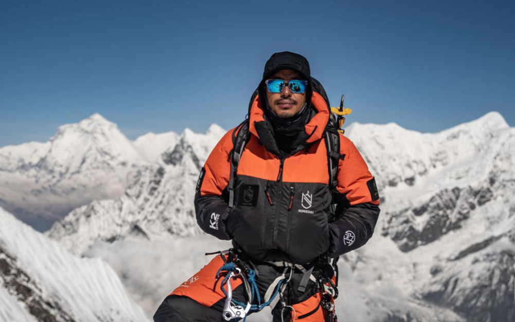 Nima Rinji Sherpa and Nirmal Purja Set New World Records in Mountaineering