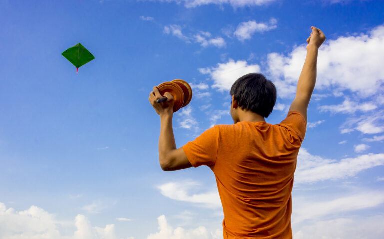 Kite Flying Competition Held in Baglung to Celebrate Dashain Festivities