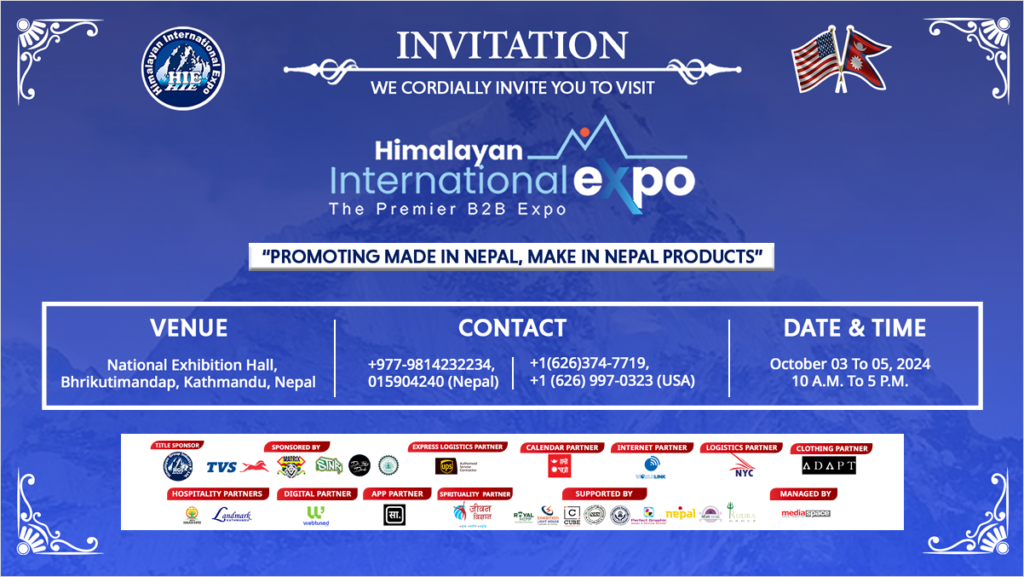 Himalayan International Expo Set to Boost Nepali Handicrafts from Ashwin 17th to 19th