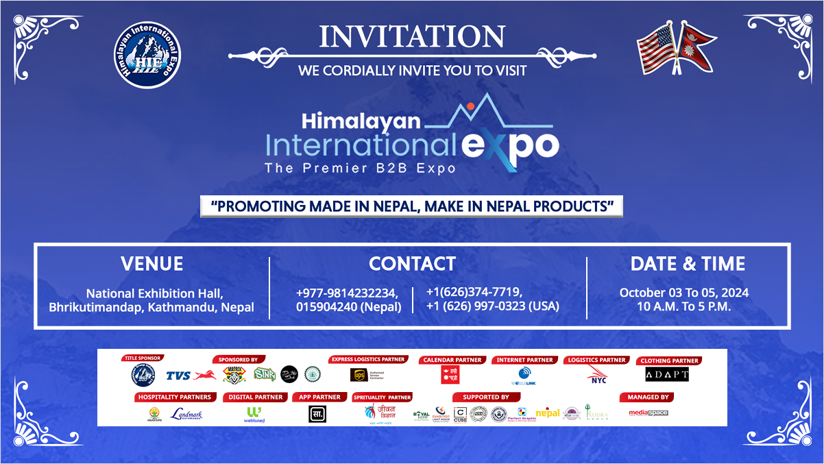 Himalayan International Expo Set to Boost Nepali Handicrafts from Ashwin 17th to 19th