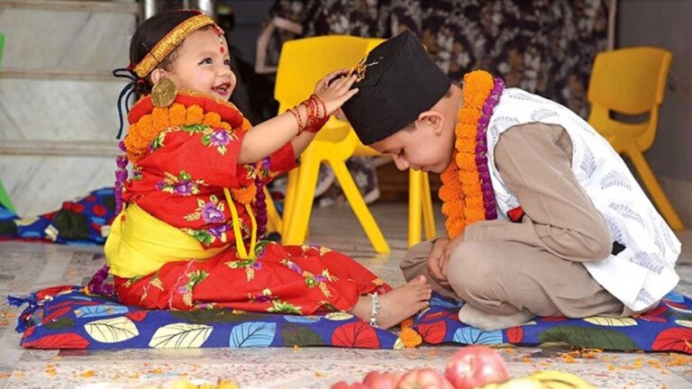 Nepal Celebrates Bhaitika, the Highlight of Tihar Festival