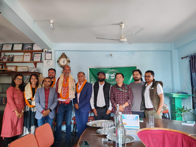 TAAN Gandaki Honors Mathias Herzog in Special Welcome Ceremony