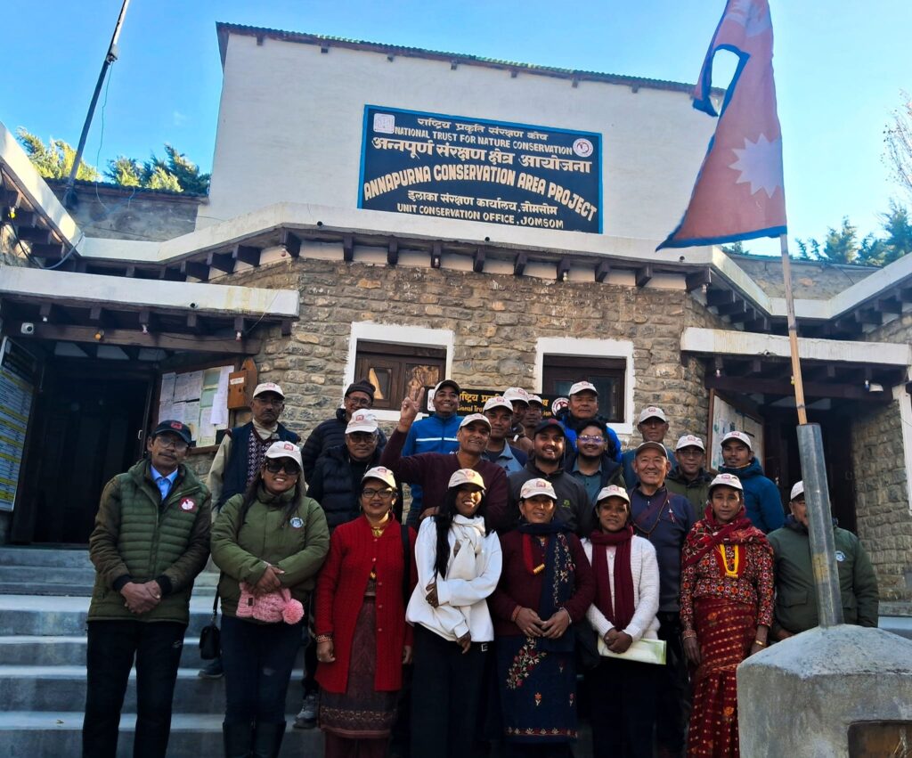 Gaurishankar Conservation Area Management Committee Observes Conservation Efforts in Annapurna Conservation Area