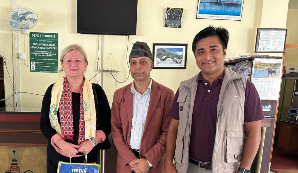 French Ambassador Visits NTB Gandaki for Annapurna Day Diamond Jubilee Discussions