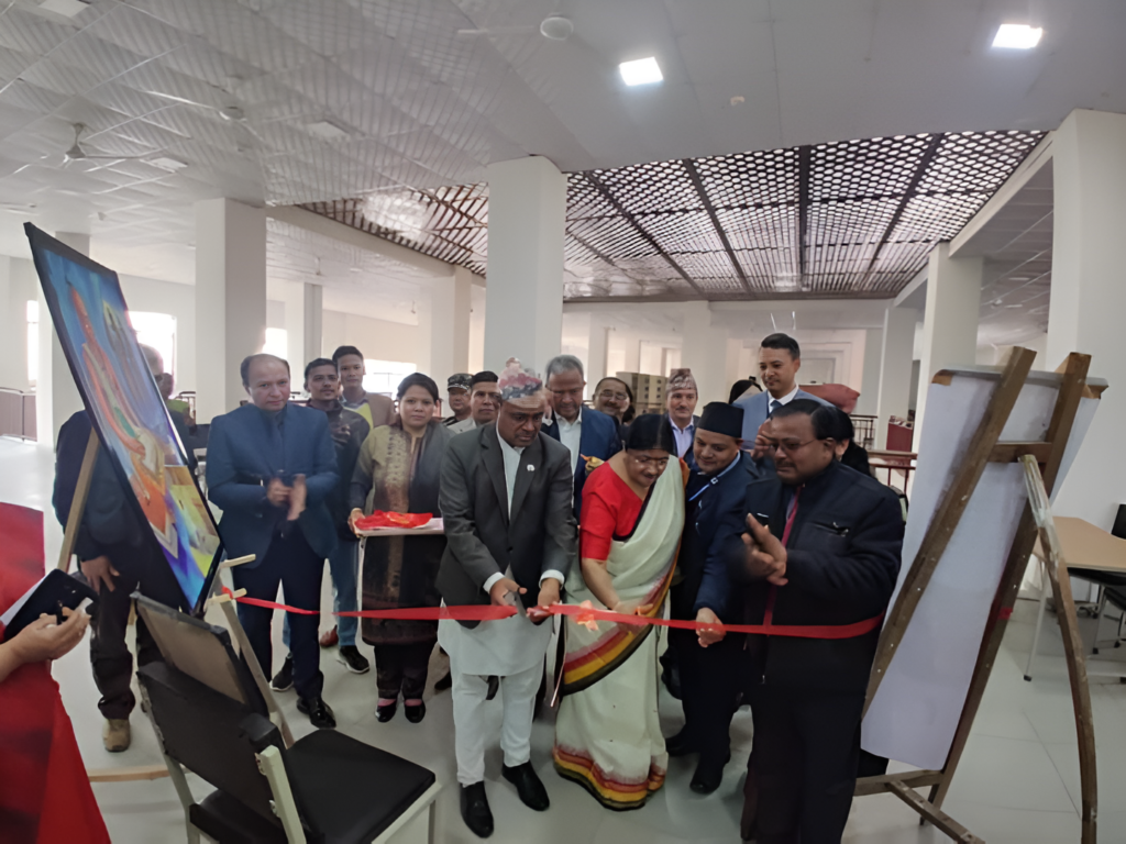Minister Pandey Inaugurates Literary, Social, and Cultural Context Event Organized by Tribhuvan University