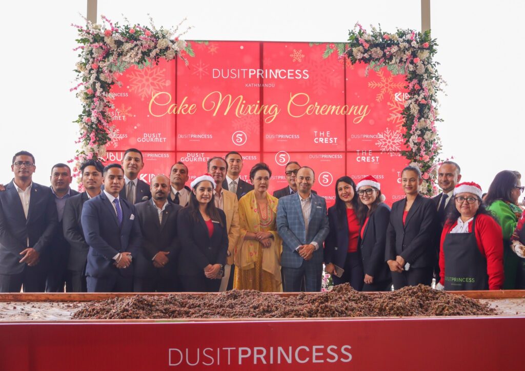 Dusit Princess Kathmandu Hosts Grand Annual Cake-Mixing Ceremony