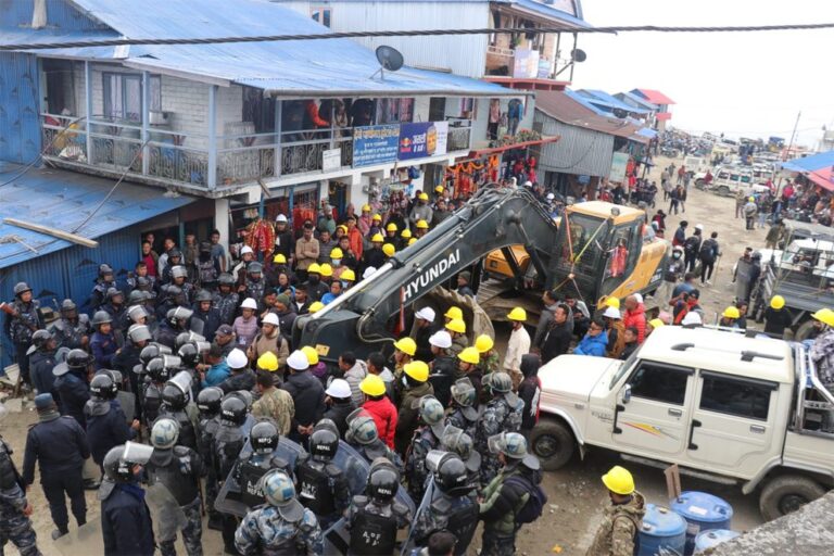 Six Injured in Clash Over Cable Car Construction in Pathibhara, Taplejung
