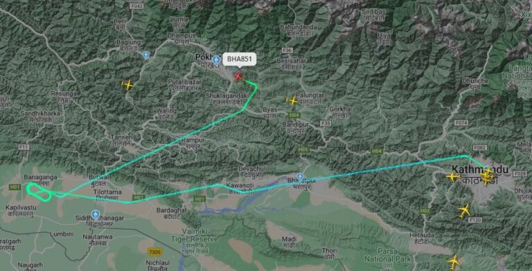 Flight Diverted from Bhairahawa to Pokhara Due to Visibility Issues