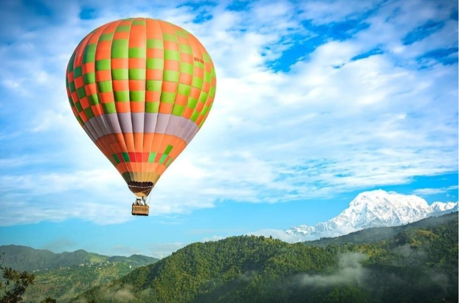 Experience Adventure in the Skies: Hot Air Balloon Tourism Booms in Pokhara