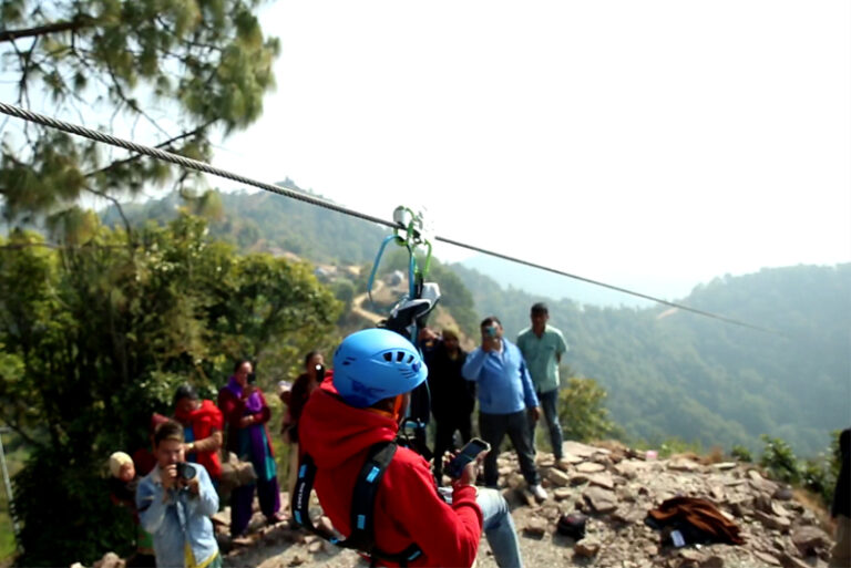 Tulsipur’s New Zipline Set to Launch in Mangsir, Enhancing Tourism Appeal in Dang