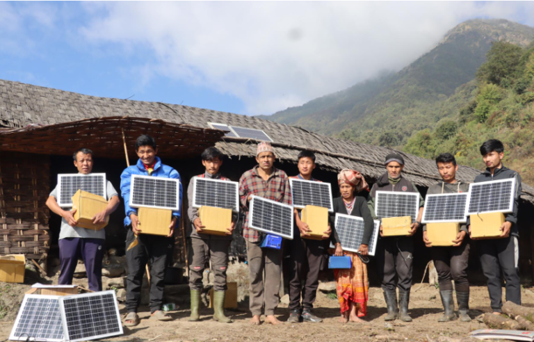Solar Panels Distributed to Livestock Farmers in Fungling Municipality