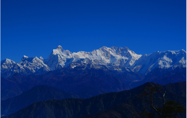 Majestic Himalayan Views from Pathibhara Temple in Taplejung: A Spiritual and Scenic Experience