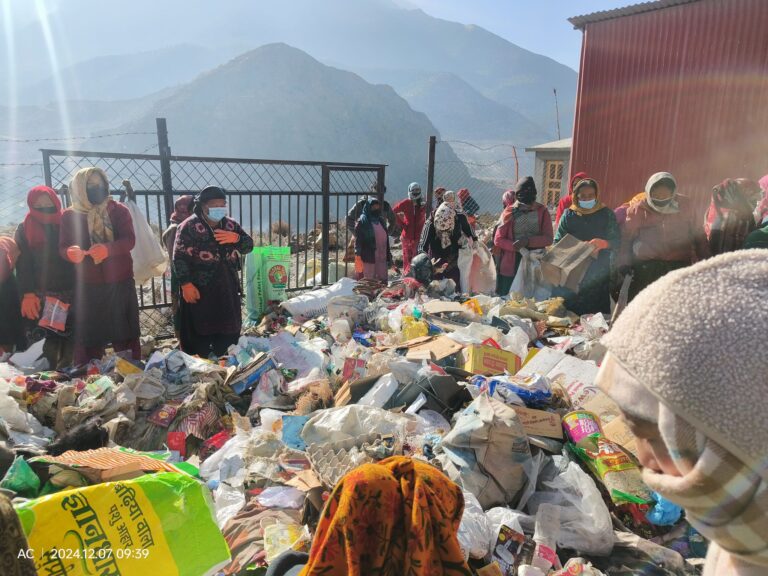 Syang Village Initiates Sustainable Waste Management Efforts