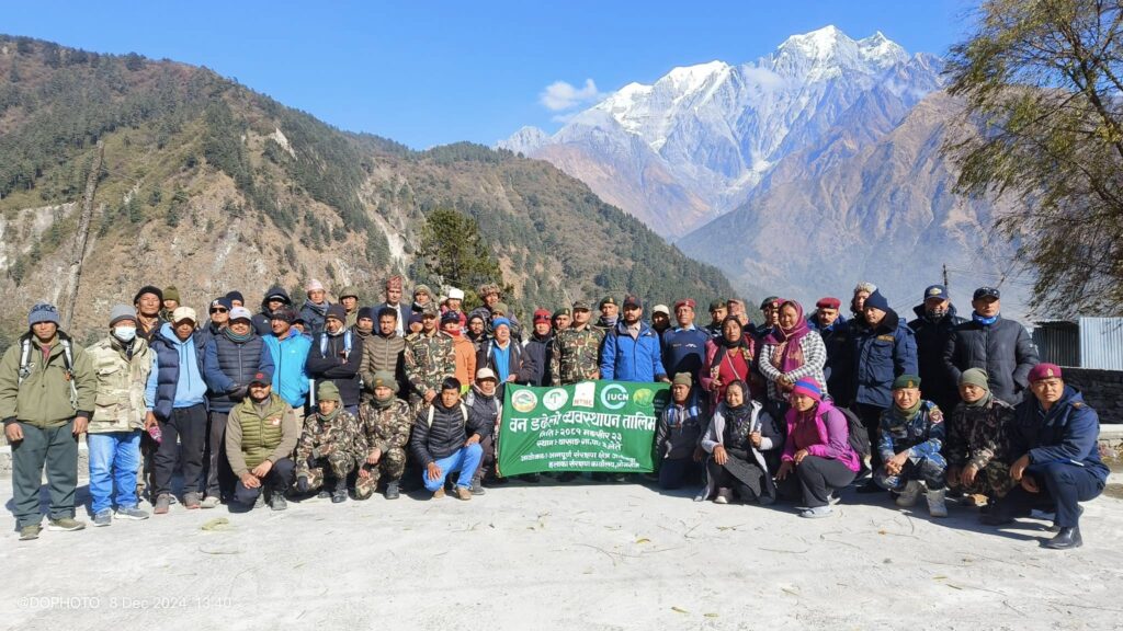 One-Day Forest Fire Management Training Held in Thasang, Mustang