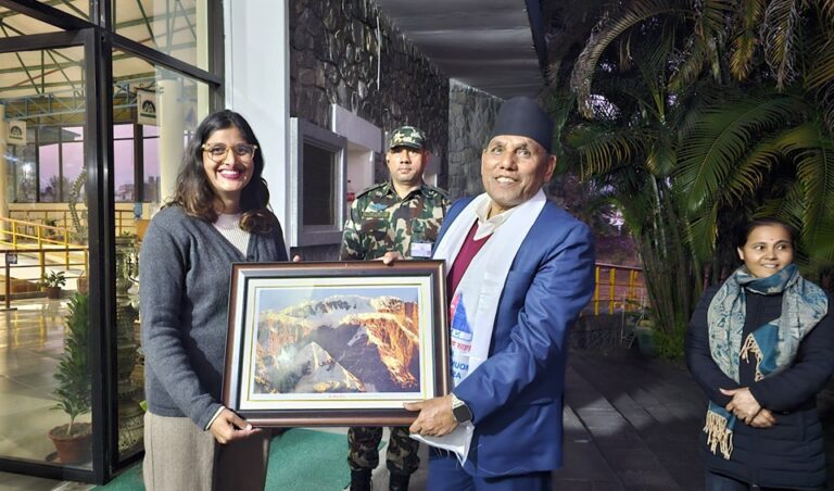 National Assembly Chairperson Dahal Visits International Mountain Museum in Pokhara