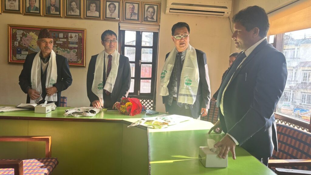 TAAN Hosts Meeting with Japanese Embassy Delegates to Discuss Trekking Tourism and Safety Measures